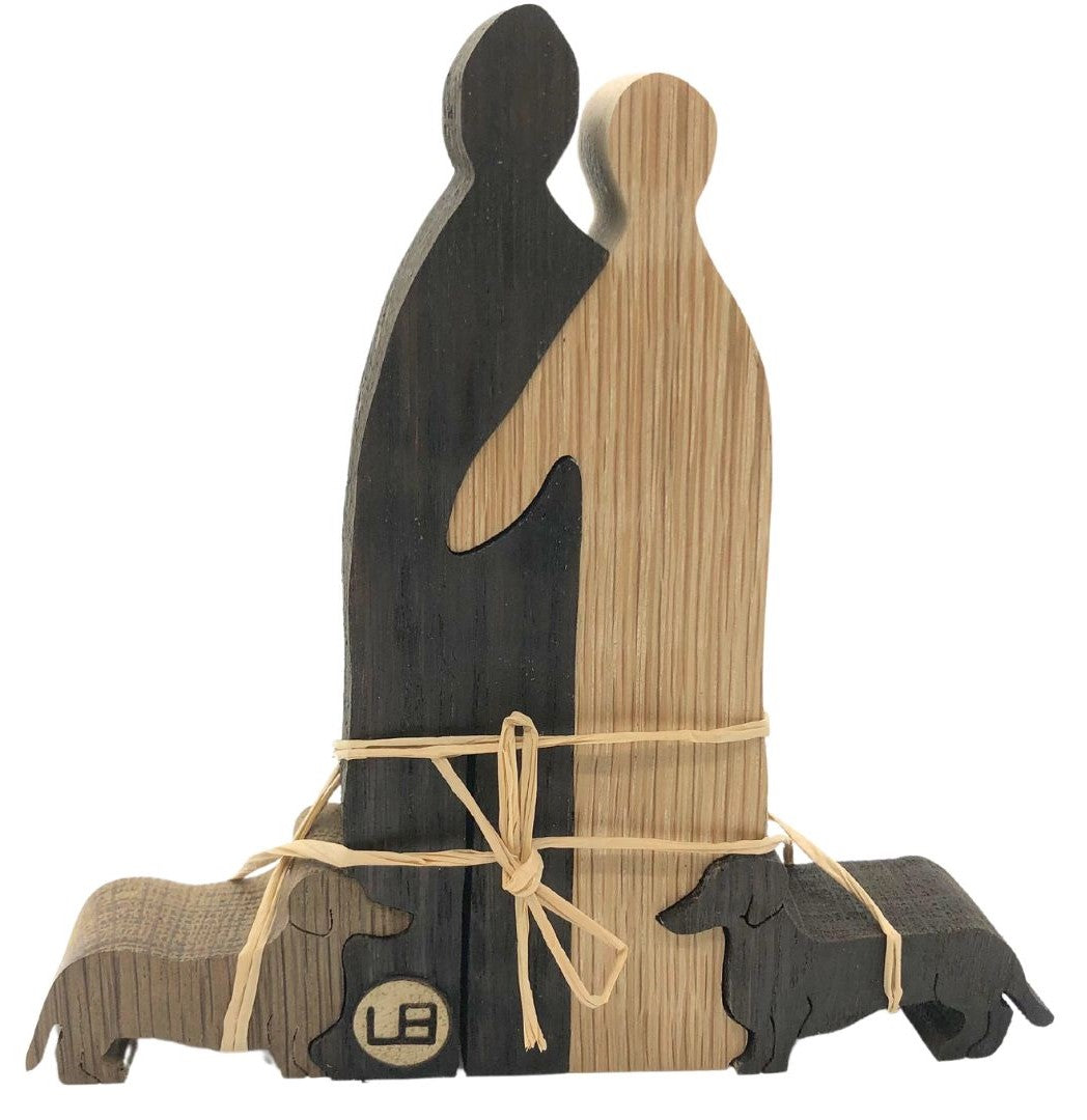 Harmony Dog Family two 40
