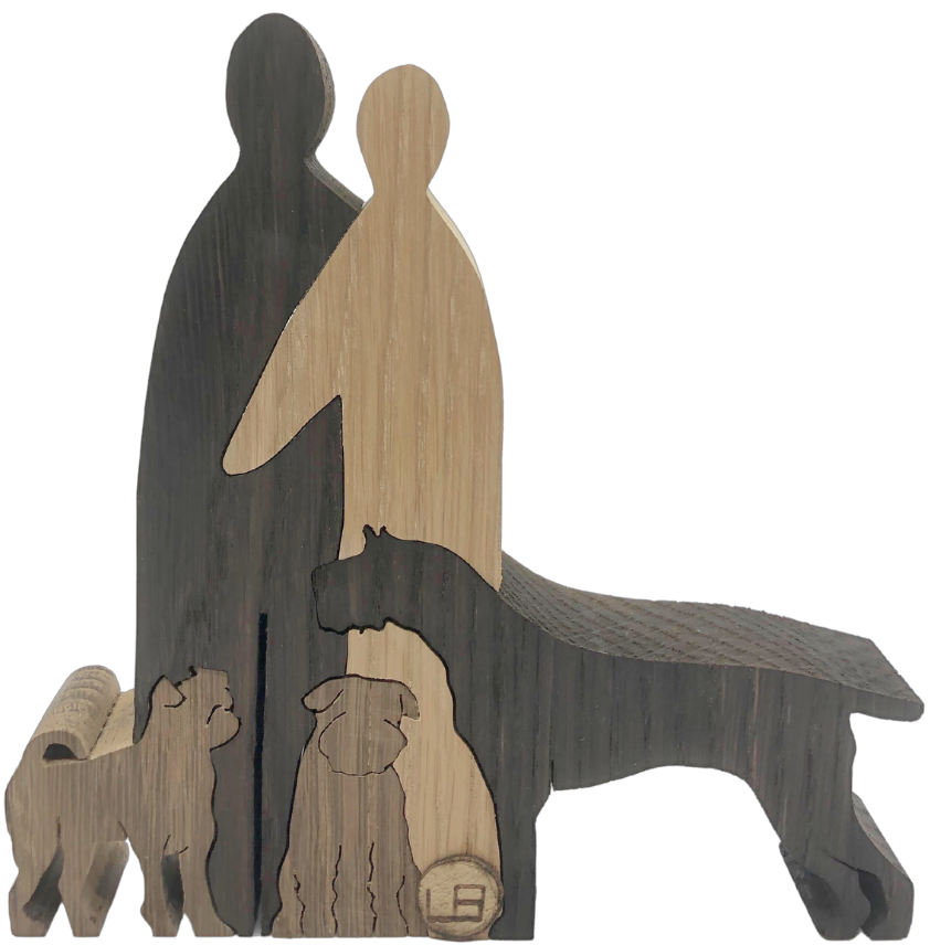Harmony Dog Family two dog 30-59-90